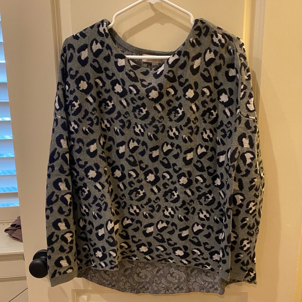 Leopard sweater